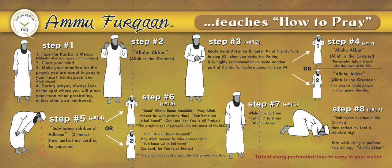 Ammu Furqaan Teaches How to Pray