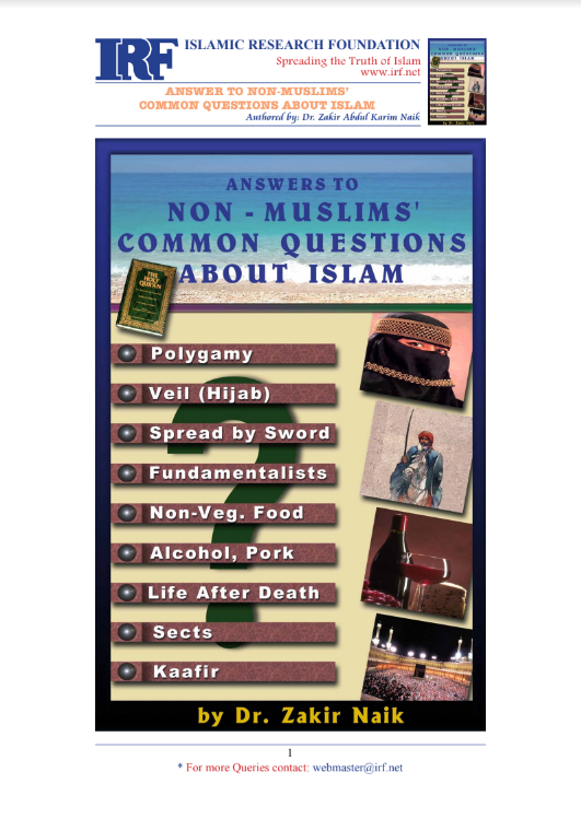 Answers to Non-Muslims' Common Questions about Islam (E-Book)