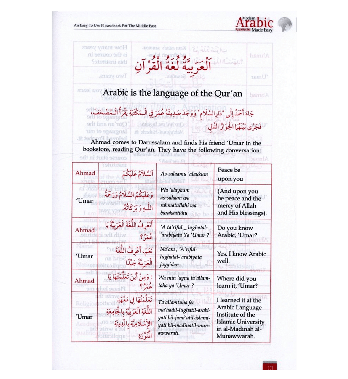 Modern Arabic Made Easy