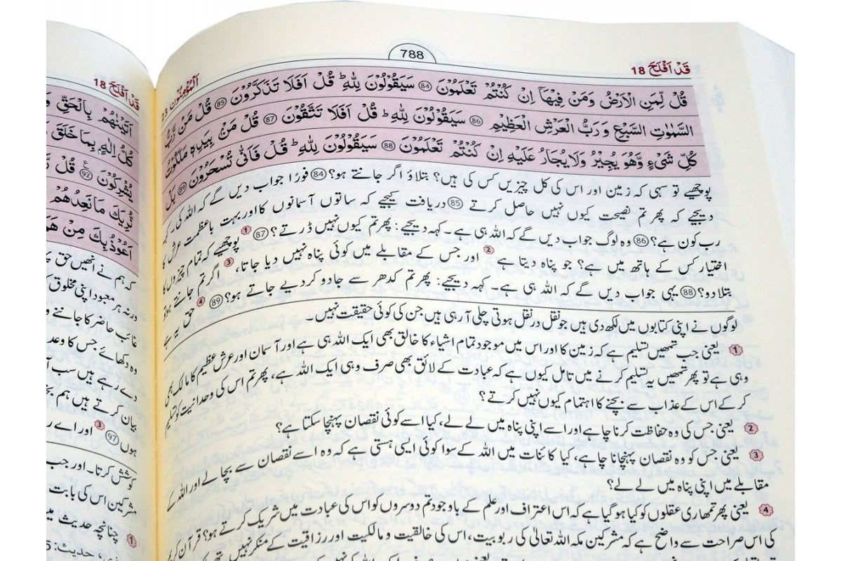 Tafseer Ahsan-ul-Bayan - Urdu (7x10 HB)