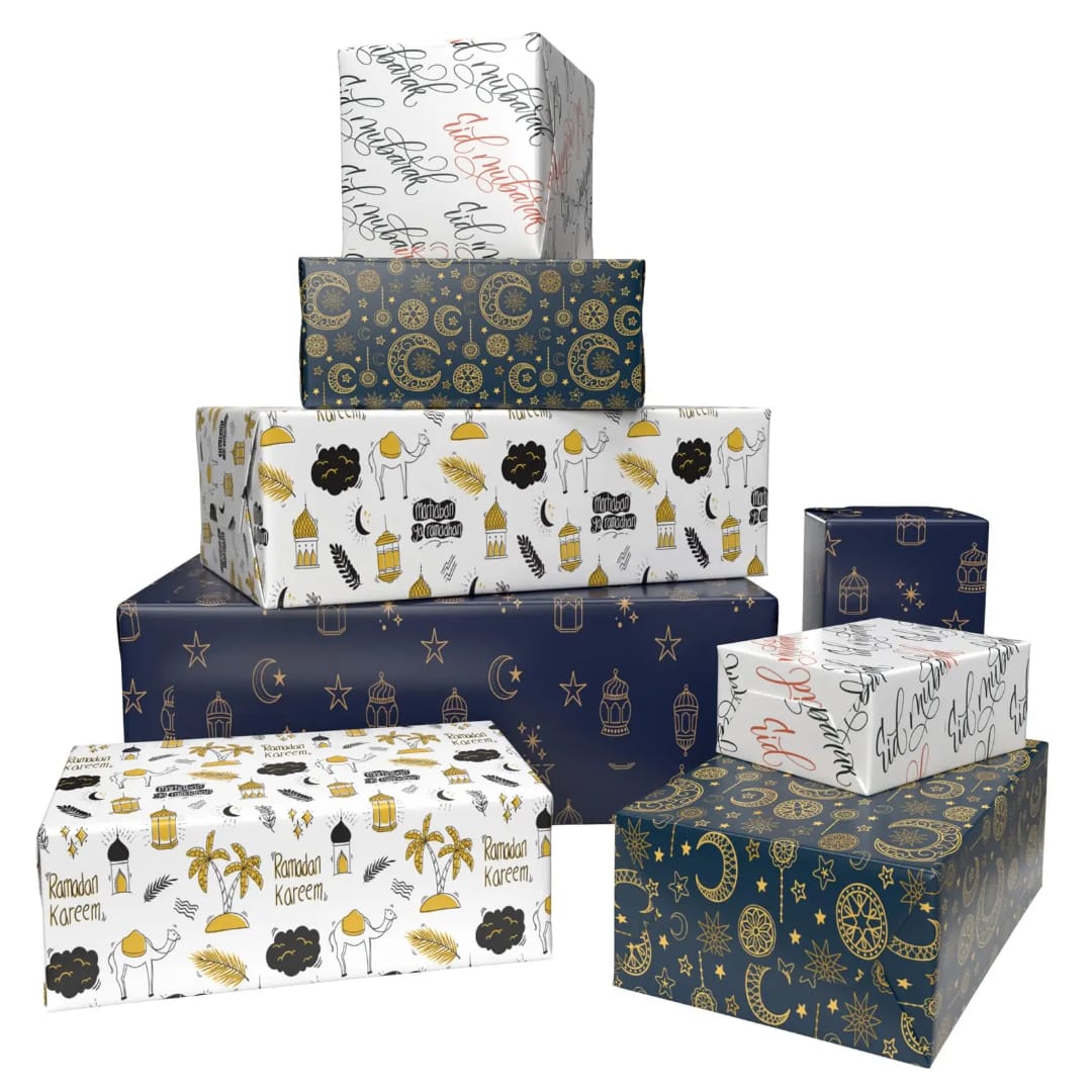 Gift Wrap Paper Eid Mubarak